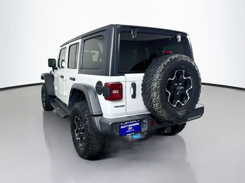 Used 2021 Jeep Wrangler Unlimited Rubicon 4xe w/ Cold Weather Group AWD/4WD image 7