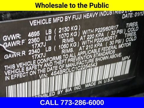 Used 2012 Subaru Outback 3.6R Limited image 18