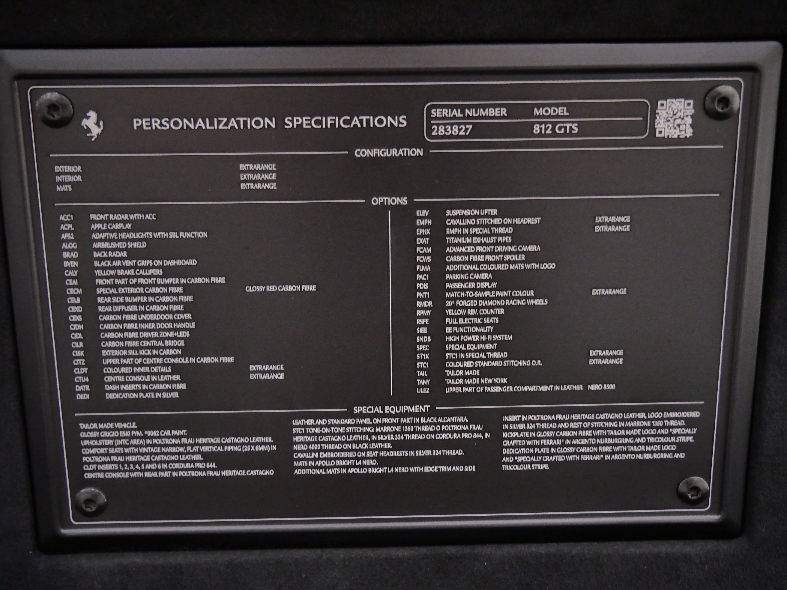Certified 2022 Ferrari 812 GTS RWD image 37