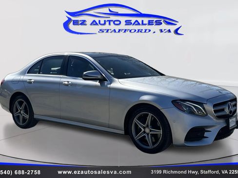 Used 2017 Mercedes-Benz E 300 4MATIC w/ Premium 1 Package image 3