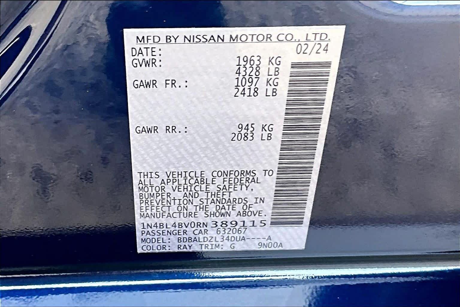 Used 2024 Nissan Altima 2.5 S FWD image 34