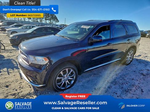 Used 2018 Dodge Durango SXT w/ Quick Order Package 2BB image 1