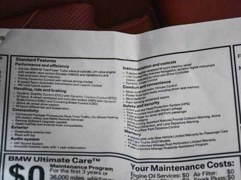 Used 2023 BMW 440i xDrive Convertible w/ Premium Package image 77