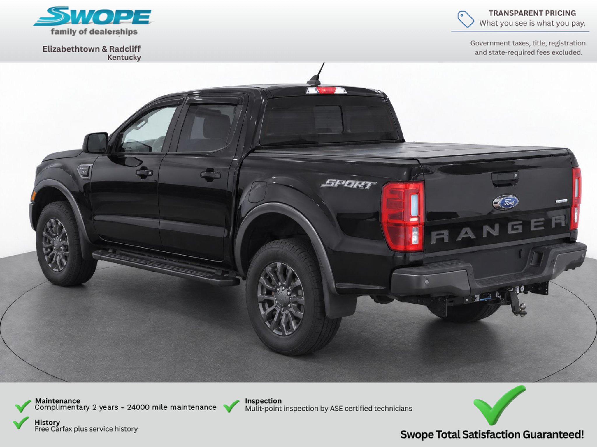 Used 2019 Ford Ranger XLT w/ Equipment Group 302A Luxury RWD image 7