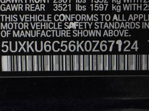 Used 2019 BMW X6 xDrive50i w/ M Sport Package AWD/4WD image 32