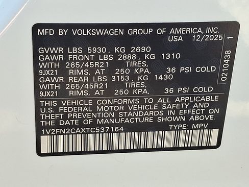 Used 2026 Volkswagen Atlas SEL Premium R-Line AWD/4WD image 29