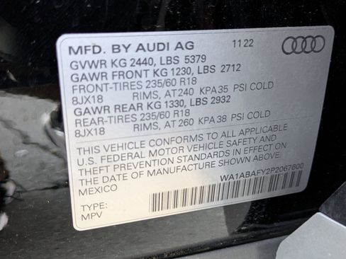 Used 2023 Audi Q5 2.0T Premium w/ Convenience Package AWD/4WD image 17