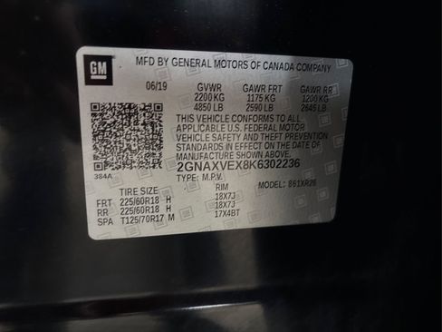 Used 2019 Chevrolet Equinox LT image 17