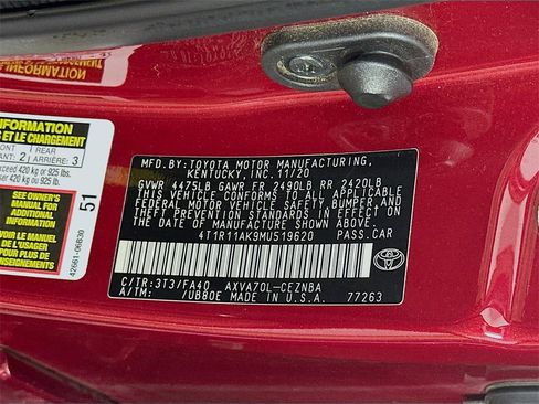 Used 2021 Toyota Camry LE image 22