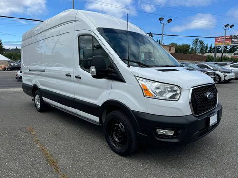 Used 2021 Ford Transit 350 148 High Roof Extended w/ Load Area Protection Package RWD image 3