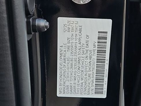 Certified 2026 Honda Odyssey Elite image 14