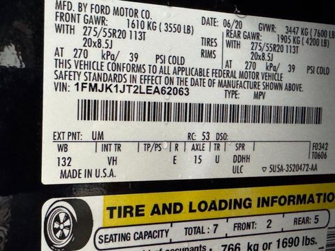 Used 2020 Ford Expedition Max XLT w/ Equipment Group 202A image 26