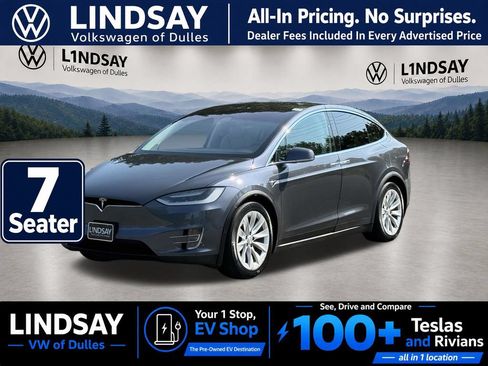 Used 2017 Tesla Model X 75D AWD/4WD image 4