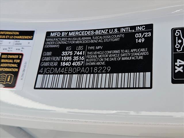 Certified 2023 Mercedes-Benz EQS 580 4MATIC SUV image 24