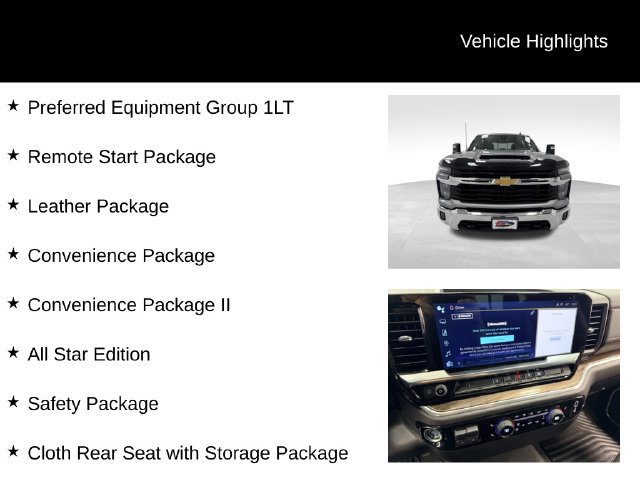 Certified 2025 Chevrolet Silverado 2500 LT w/ Leather Package AWD/4WD image 16