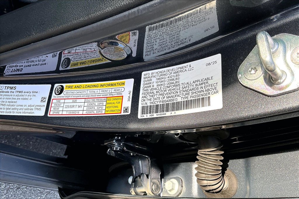 Used 2025 Honda Accord SE image 16