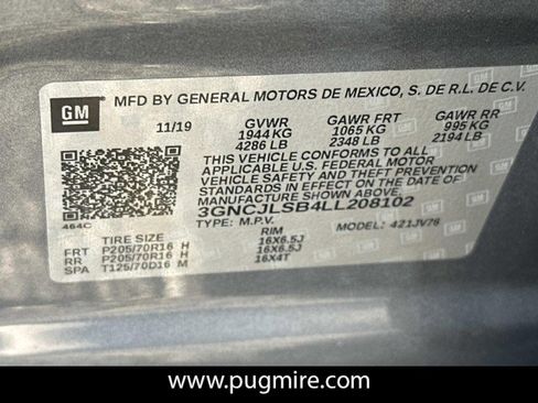 Used 2020 Chevrolet Trax LT w/ LT Convenience Package image 33