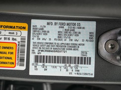 Certified 2025 Ford Bronco Sport Big Bend AWD/4WD image 26