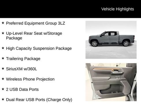 Certified 2023 Chevrolet Silverado 1500 High Country AWD/4WD image 27