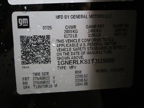 New 2026 Chevrolet Traverse RS image 38