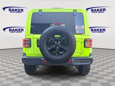 Used 2021 Jeep Wrangler Unlimited Sahara w/ Uconnect 4C Nav & Sound Group image 4