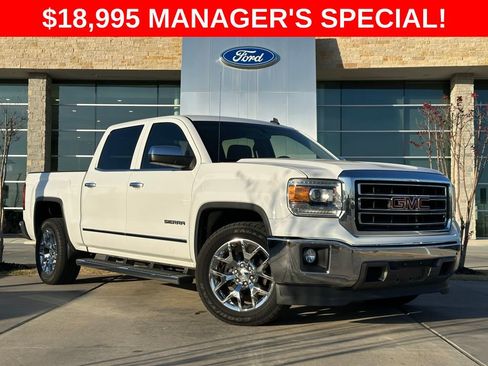 Used 2014 GMC Sierra 1500 SLT w/ SLT Crew Cab Value Package image 1