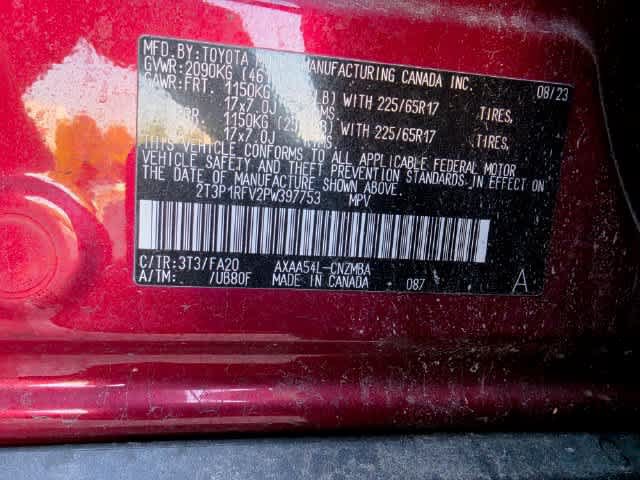 Certified 2023 Toyota RAV4 XLE w/ Convenience Package AWD/4WD image 9