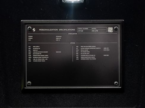 Used 2024 Ferrari 296 GTB RWD image 57