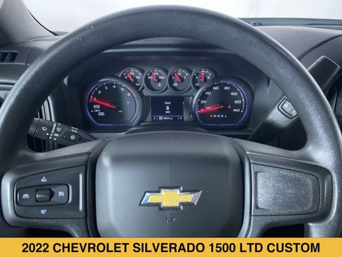 Certified 2022 Chevrolet Silverado 1500 Custom AWD/4WD image 3