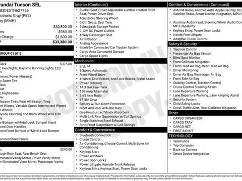 Used 2026 Hyundai Tucson SEL FWD image 22