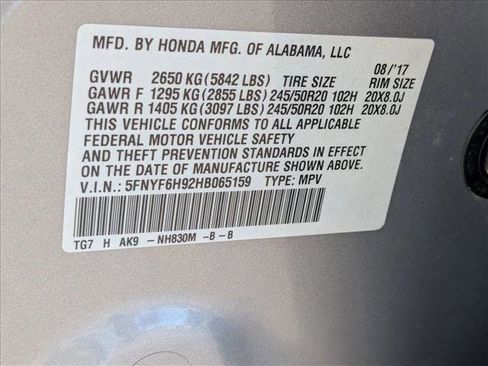 Used 2017 Honda Pilot Touring image 28