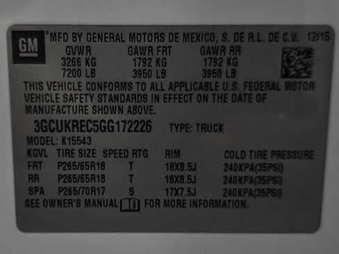 Used 2016 Chevrolet Silverado 1500 LT w/ All Star Edition AWD/4WD image 41