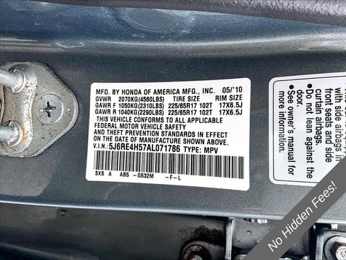 Used 2010 Honda CR-V EX image 28