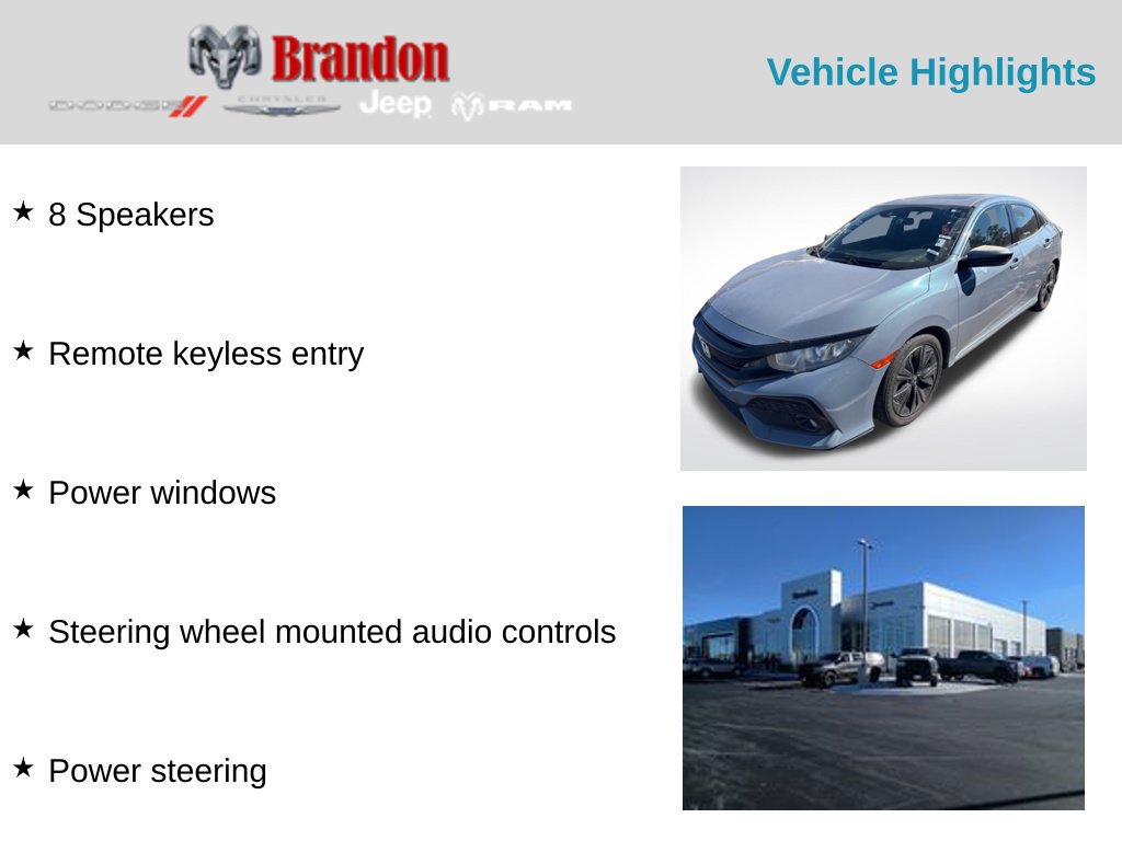 Used 2019 Honda Civic EX image 2
