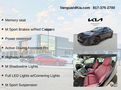 Used 2024 BMW i5 eDrive40i w/ M Sport Package RWD image 12