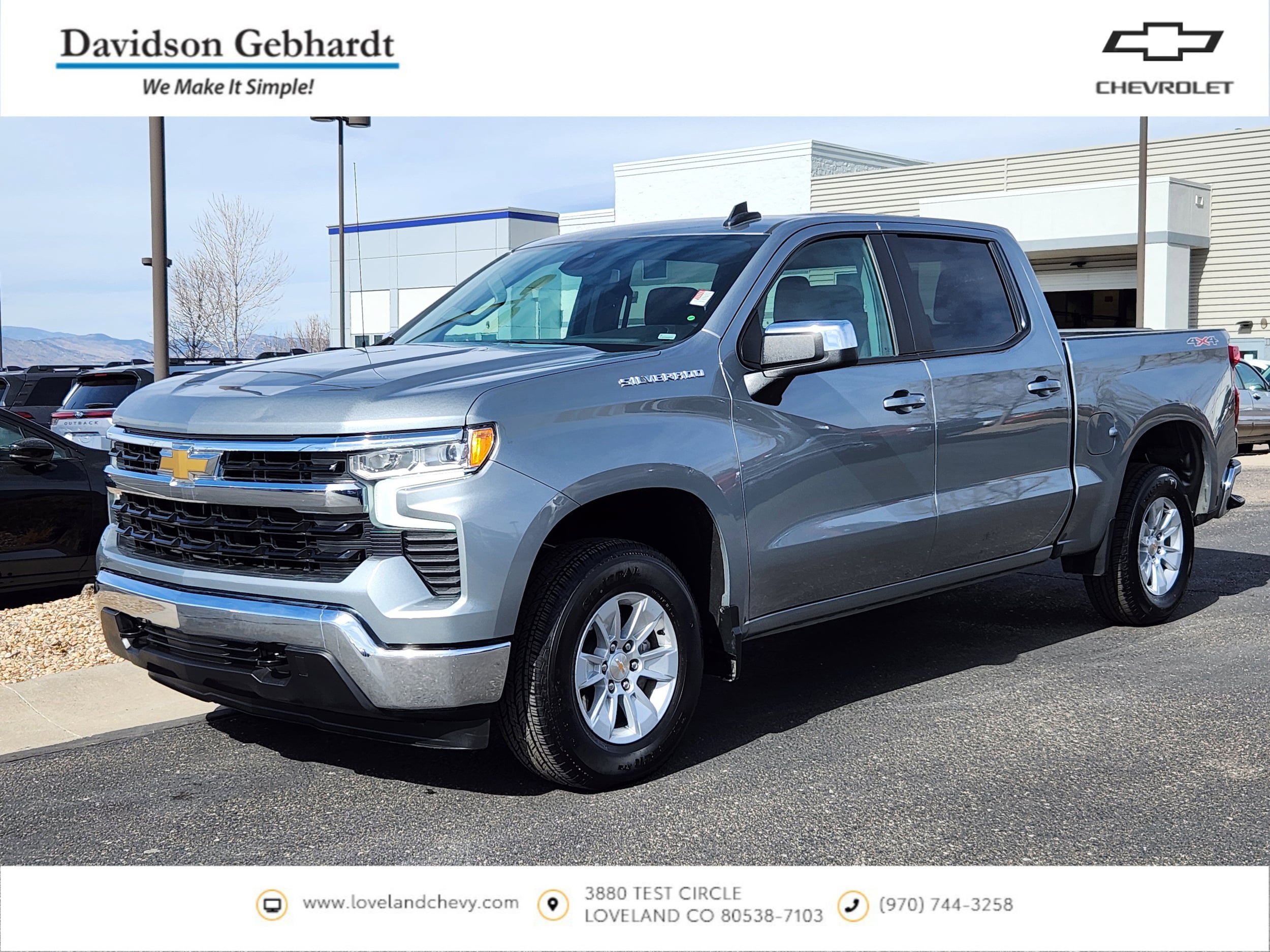 Used 2025 Chevrolet Silverado 1500 LT AWD/4WD image 1
