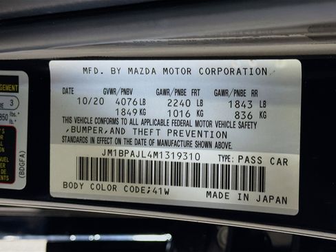Used 2021 MAZDA MAZDA3 s image 39
