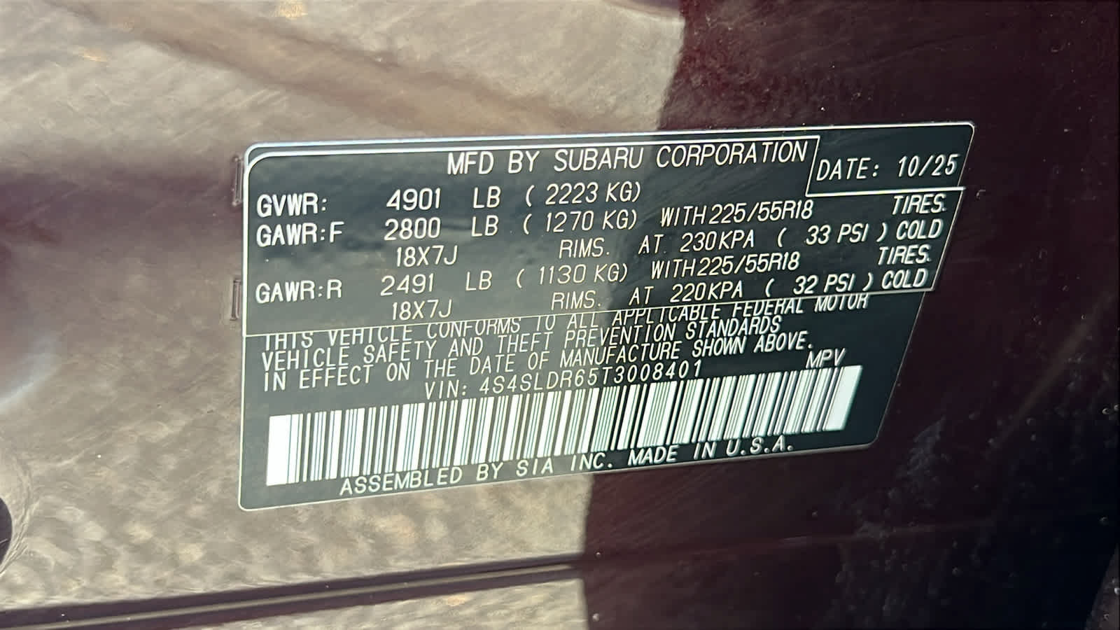 Certified 2026 Subaru Forester Limited AWD/4WD image 31