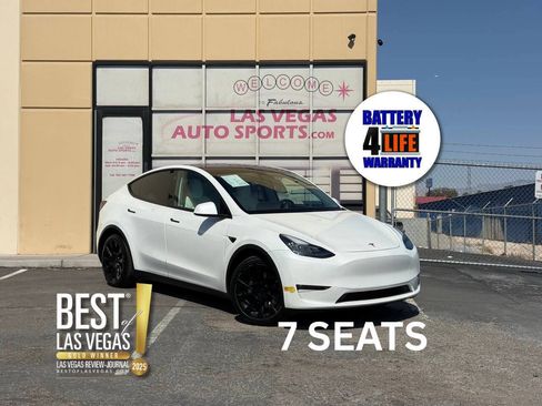 Used 2021 Tesla Model Y Long Range AWD/4WD image 1