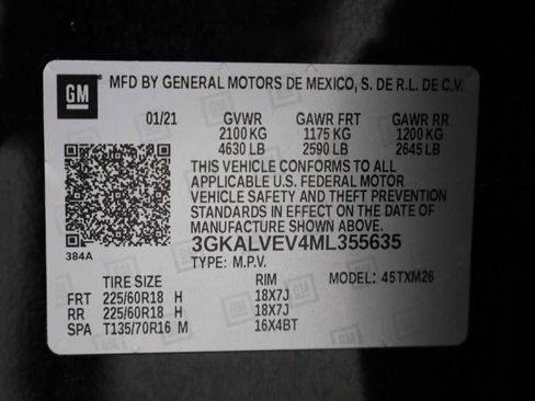 Used 2021 GMC Terrain SLT w/ Infotainment Package II AWD/4WD image 41