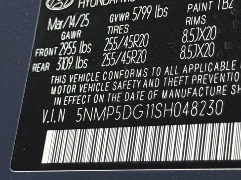 Used 2025 Hyundai Santa Fe Calligraphy image 34