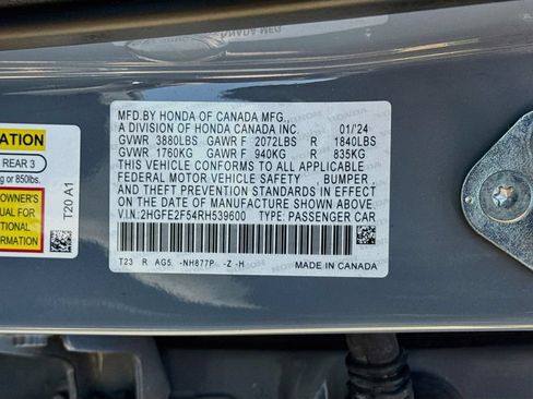 Used 2024 Honda Civic Sport image 26