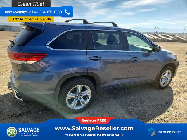Used 2017 Toyota Highlander Limited AWD/4WD image 4