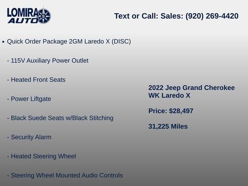 Used 2022 Jeep Grand Cherokee Altitude AWD/4WD image 6