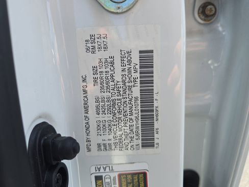 Used 2018 Honda CR-V Touring image 30