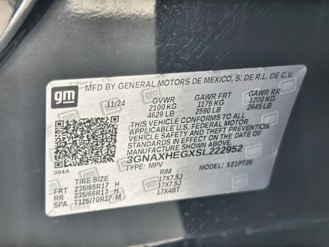 Certified 2025 Chevrolet Equinox LT w/ Convenience Package II FWD image 33