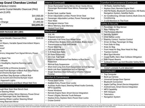 Used 2020 Jeep Grand Cherokee Limited image 18