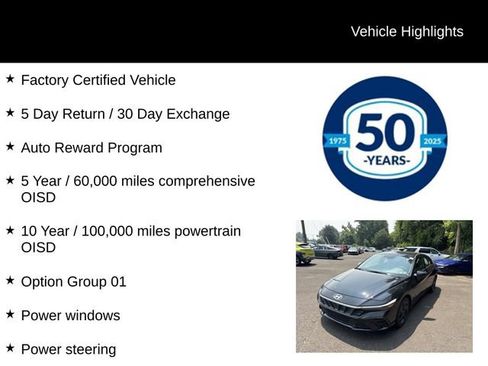 Certified 2026 Hyundai Elantra Sport FWD image 5