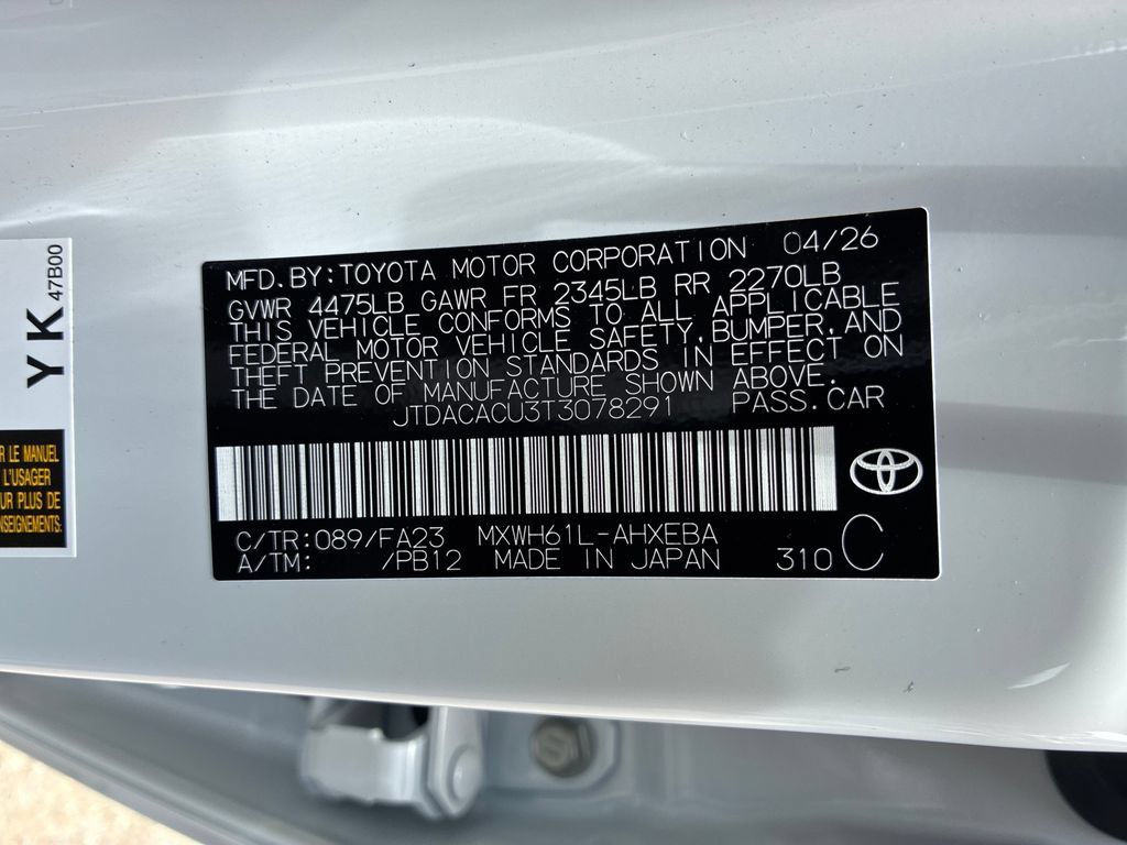 New 2026 Toyota Prius Plug-In Hybrid FWD image 42