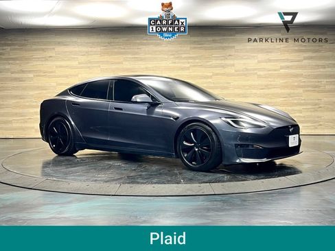 Used 2023 Tesla Model S Plaid AWD/4WD image 1